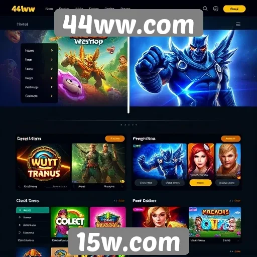 Evolução do design e interface do 44ww.com